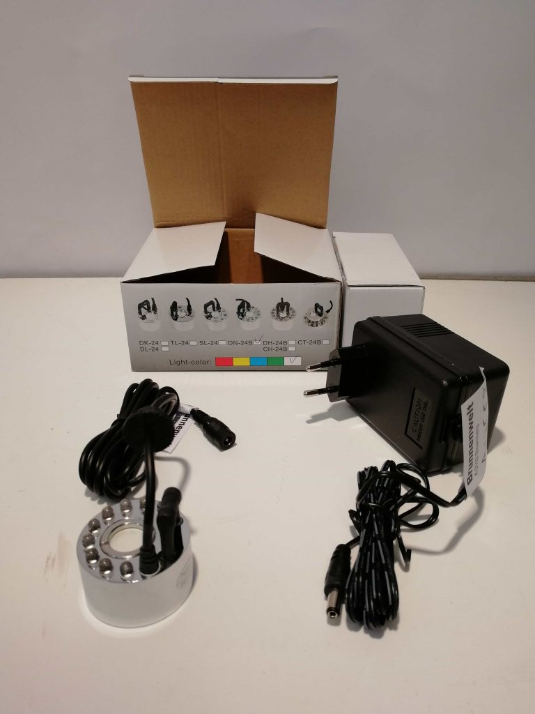 Nebler mit LED-Weisslicht inkl. Indoor-Trafo