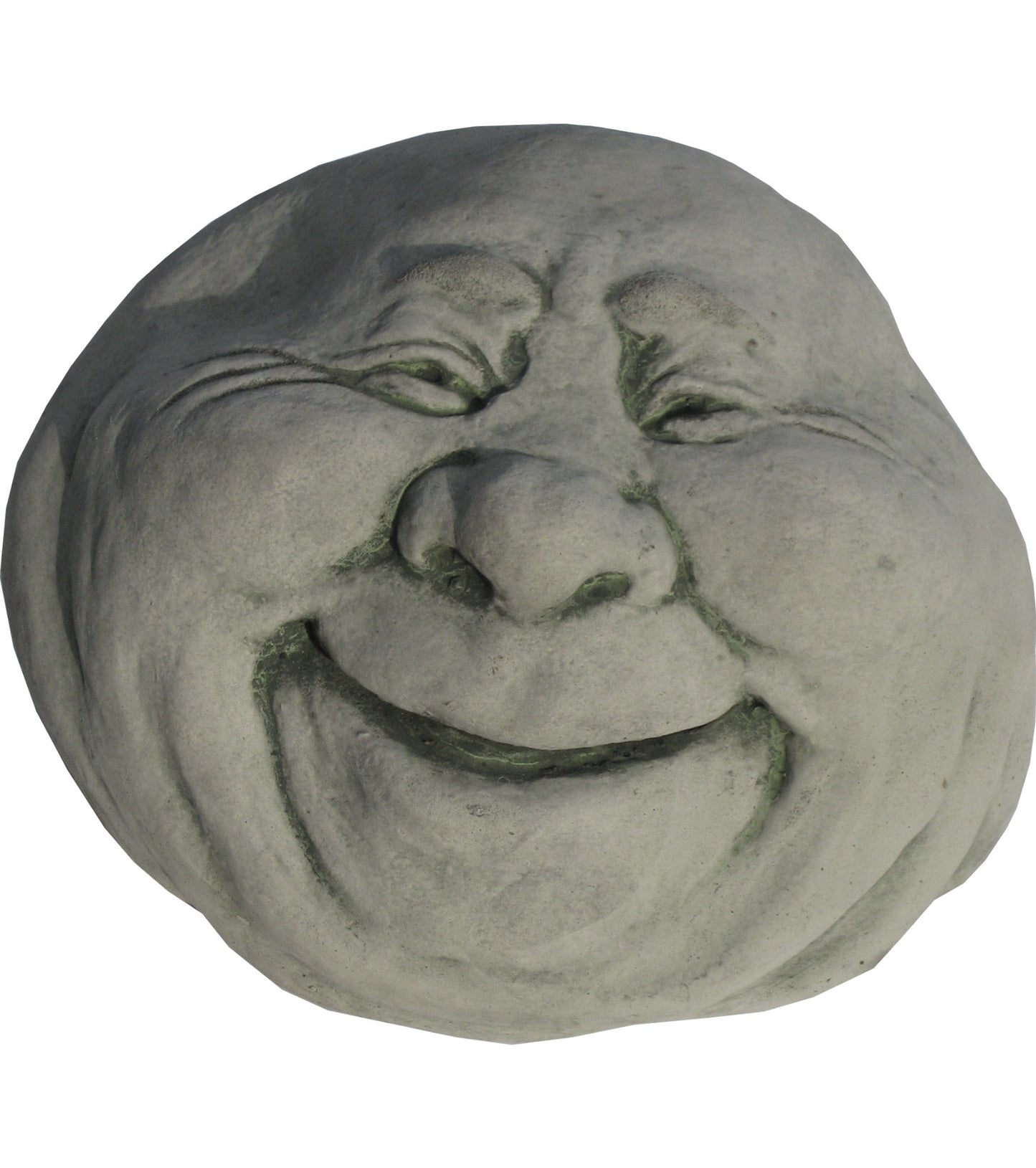 Steinguss Gesicht ein Auge zu