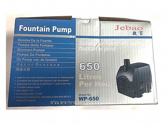 Jebao WP 650 Pumpe