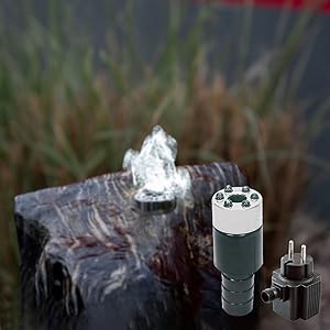 seliger Teich Quellbrunnen Quellstar 600 LED weiß