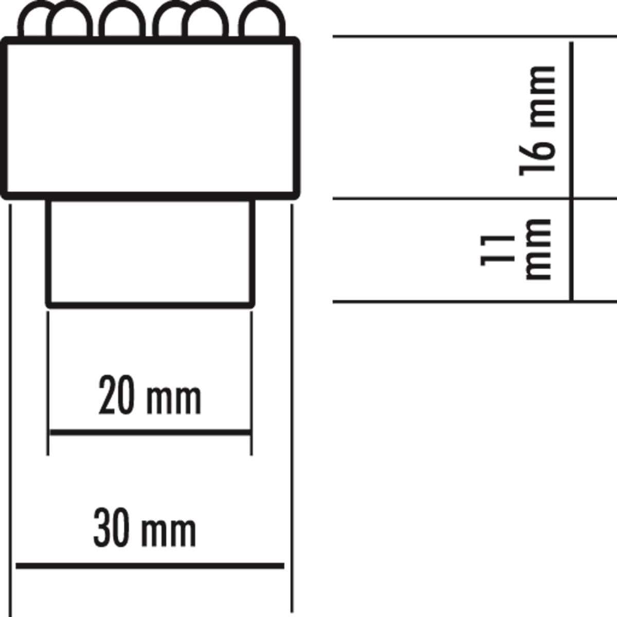 seliger Leuchteinheit für Quellstar 600 LED, weiß
