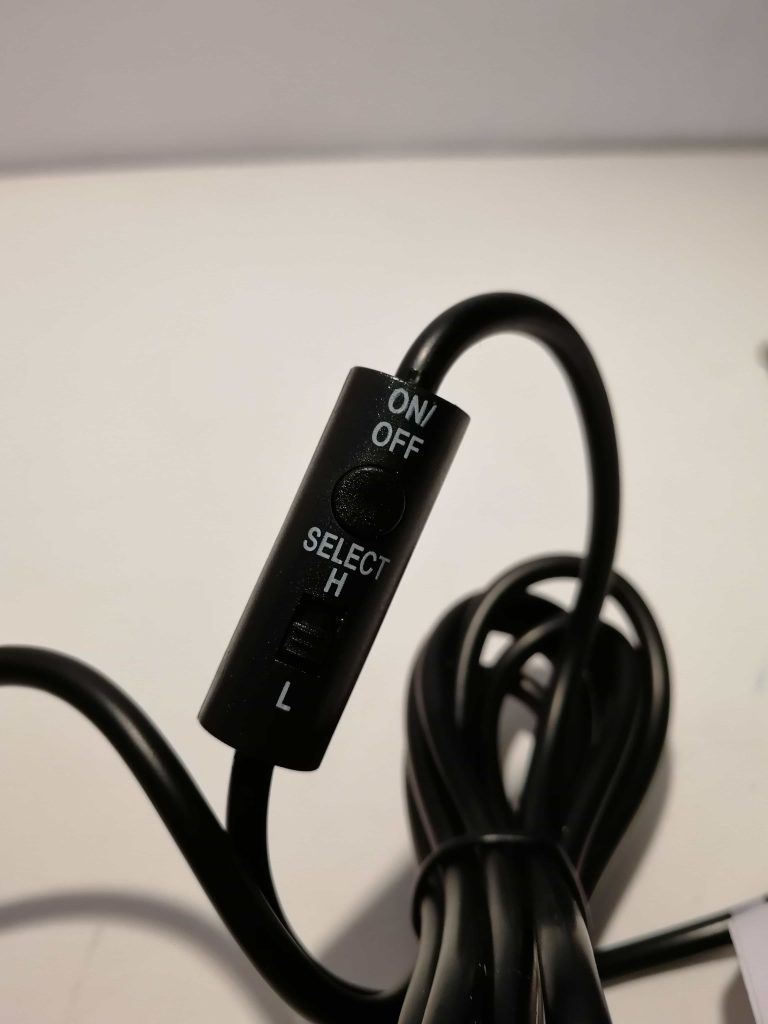 Nebler mit steuerbaren LED-Wechsellicht inkl. Indoor-Trafo
