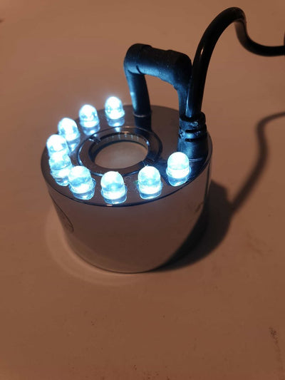 Nebler mit LED-Weisslicht inkl. Indoor-Trafo