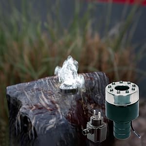 seliger Teich Quellbrunnen Quellstar 900 LED weiß