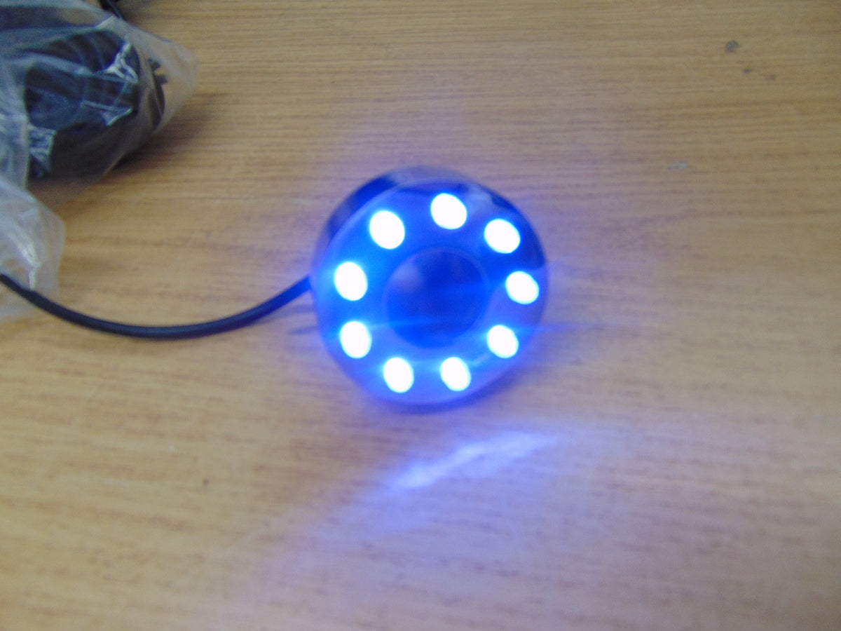 Seliger Quellsteinbeleuchtung 900 LED blau lnkl. Trafo